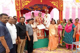 MAHAJAN NU MAMERU ANTRGHAT 222MI DIKARI NE MAMERU ARPAN KARVAMA AVYU.