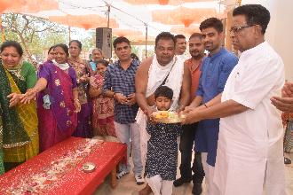 NAVNET NAGAR/ KOVAHI NAGAR JINALY BHUJ NO 13MO  DAVJAROHAN DHAMDHUM THI UJVAYO.