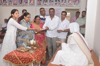 NAVNEET NAGAR/KOVHAI NAGAR MADHYE PARAM PUJAY SADVIJI MARASHEB  NO CHARTURMAS PRAVESH THYO.