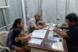 MAGO TY MEDICAL CAMP ANTARGHAT KVO BHUJ MADHAY SUPAR NISRANT DROCTORSHRI NA NISULK NIDAN CAMP NU AY