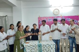 SHREE KVO JIAN MAHAJN BHUJ DAVRA NISULK NIDAN MEDICAL CAMP NU AYOJAN KARVAMA AVYU HATU.
