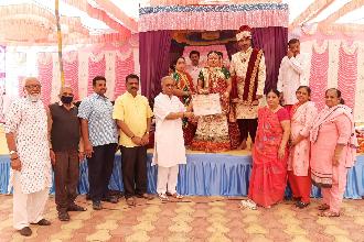 MAHAJAN NU MAMERU ANTRGHAT  252MI  DIKARI   NE  MAMERU   ARPAN   KARVAMA  AVYU.