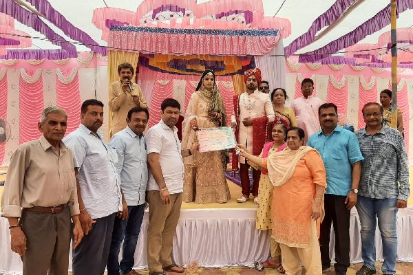 મહાજન નુ મામેરૂ અંતગર્ત ૨૫૫મી દિકરીને મામેરૂ અર્પણ કરવામાં આવ્યુ.